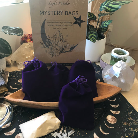 Lightworker Mystery bag - decoded crystal ‘reading’