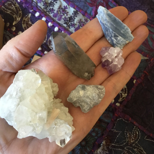 Spiritual amplification crystal pack