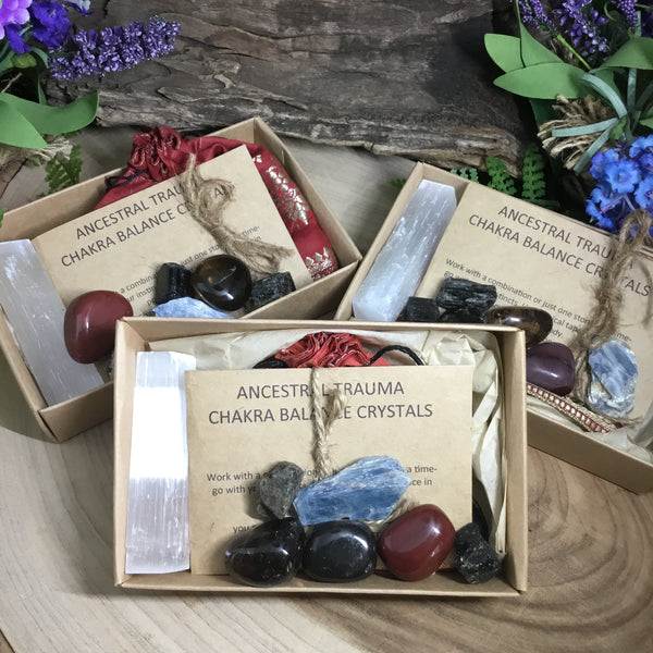 Ancestral Trauma Crystal Prescription Kit