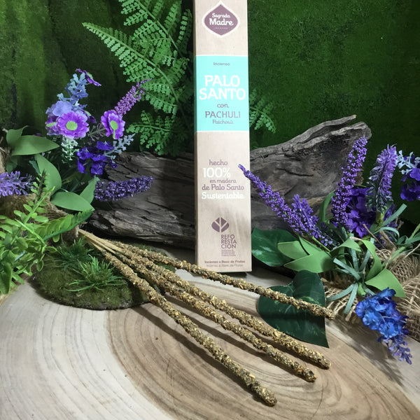 Sagrada Madre Natural Incense- Palo Santo and patchouli