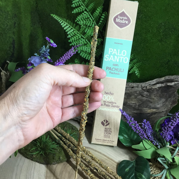 Sagrada Madre Natural Incense- Palo Santo and patchouli