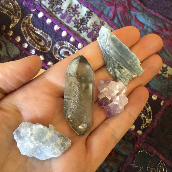 Spiritual amplification crystal pack