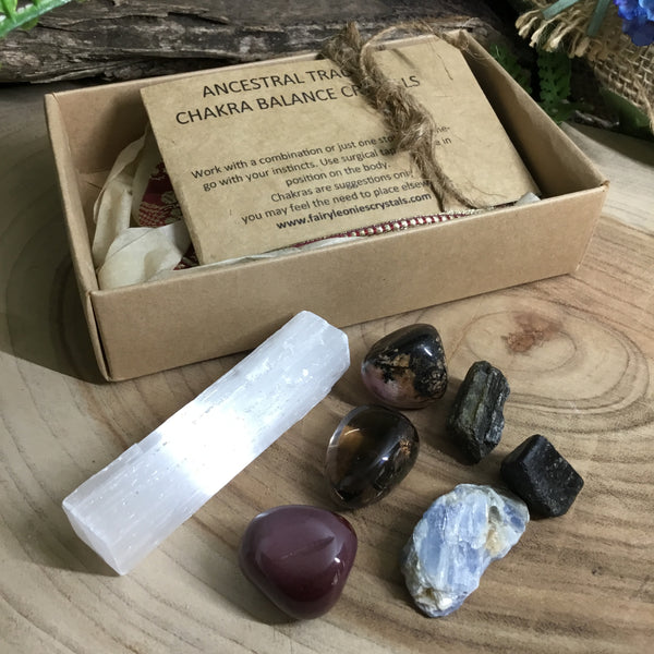 Ancestral Trauma Crystal Prescription Kit