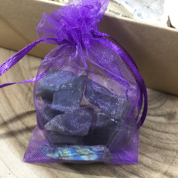 Crystal set for enhancing Psychic Abilities, Intuition and Spiritual Downloads