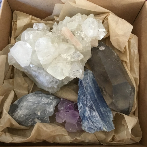 Spiritual amplification crystal pack