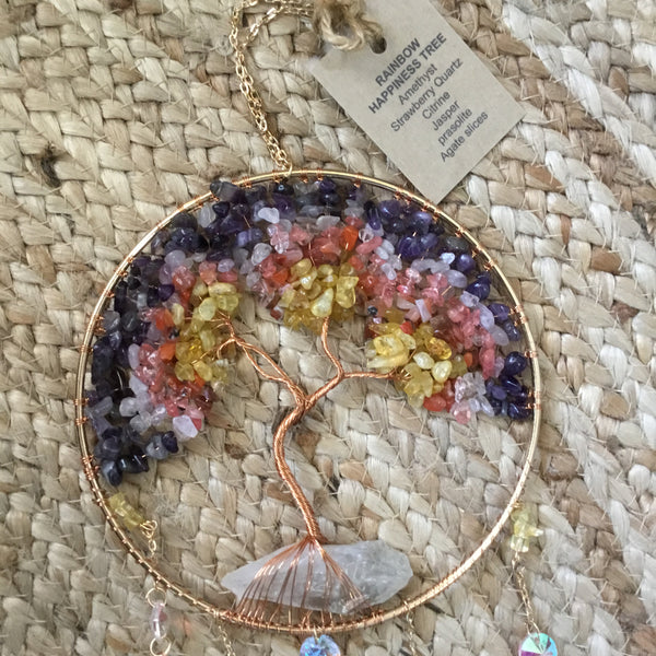 Tree of life happiness hanger charm for sacred space