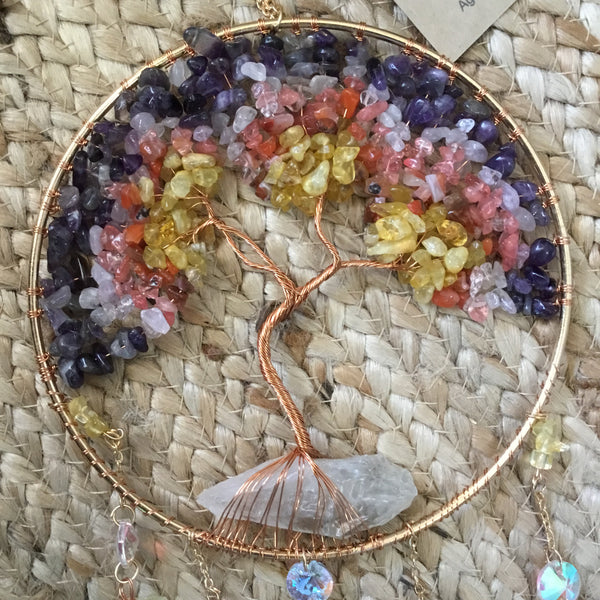 Tree of life happiness hanger charm for sacred space