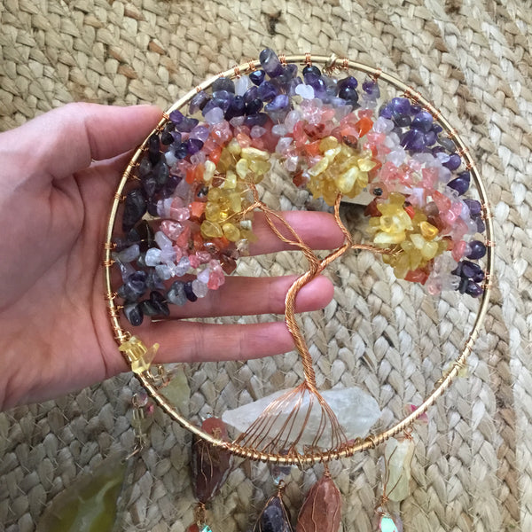 Tree of life happiness hanger charm for sacred space