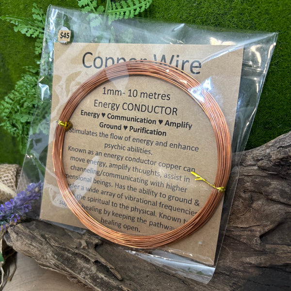 Copper Wire for electroculture or jewellery making
