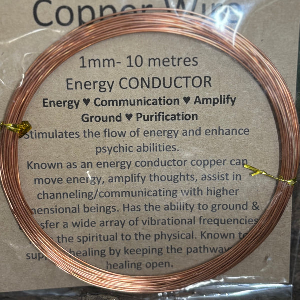 Copper Wire for electroculture or jewellery making