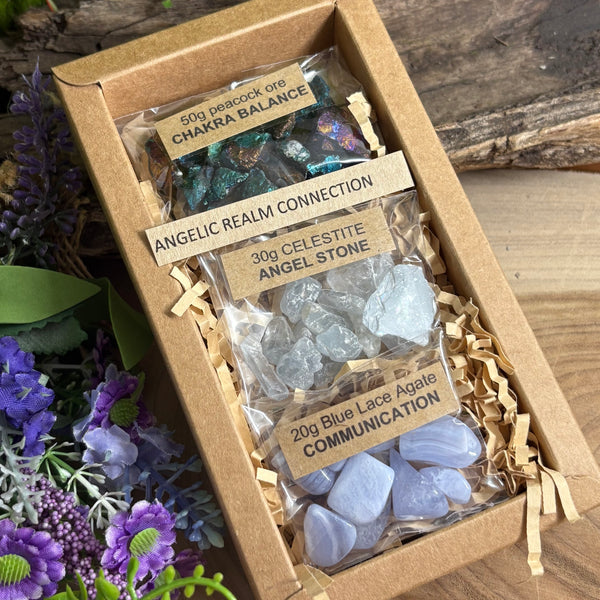 Angelic Realm Connection Crystal Pack