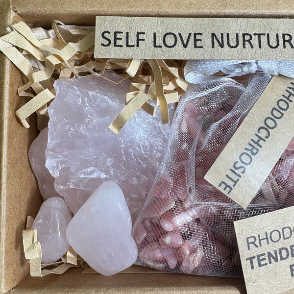 Gift Pack-Self Love & Nurture- High Vibrational Crystal Pack