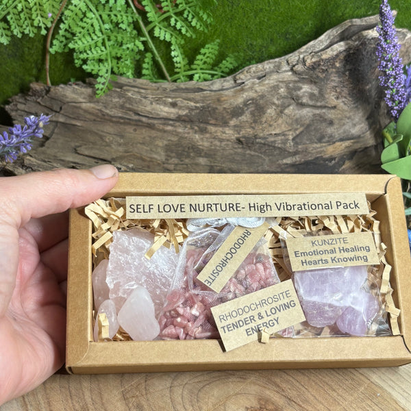 Gift Pack-Self Love & Nurture- High Vibrational Crystal Pack