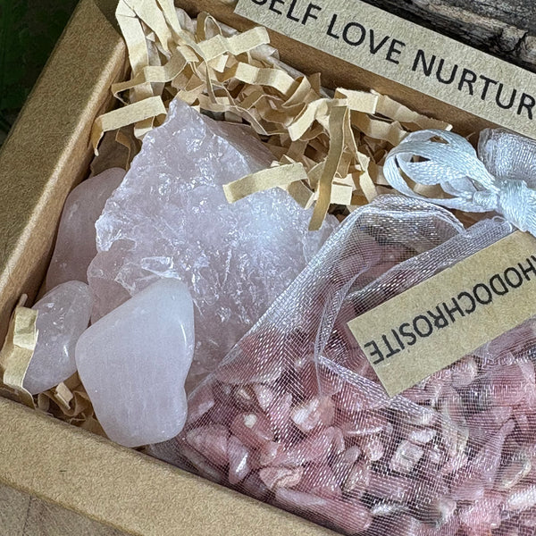 Gift Pack-Self Love & Nurture- High Vibrational Crystal Pack