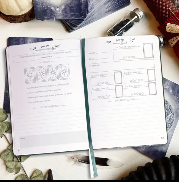 Tarot  "work my magic"  Purple Journal