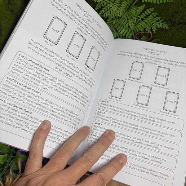 Tarot  "for tarot lover" Blue Journal