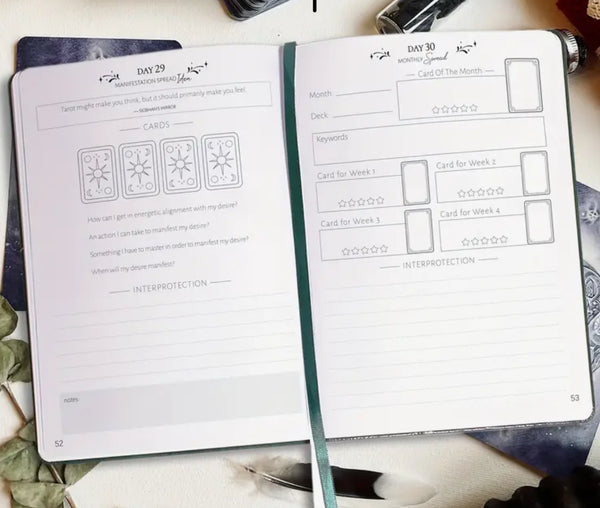 Tarot  "for tarot lover" Blue Journal