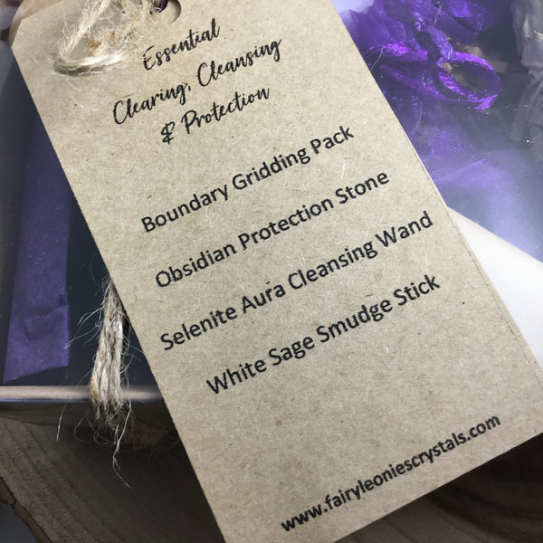 Essential clearing, cleansing, protection & creating energetic boundaries kit