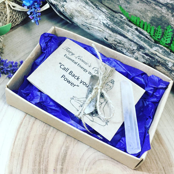 CALL BACK YOUR POWER essential crystal energy work kit