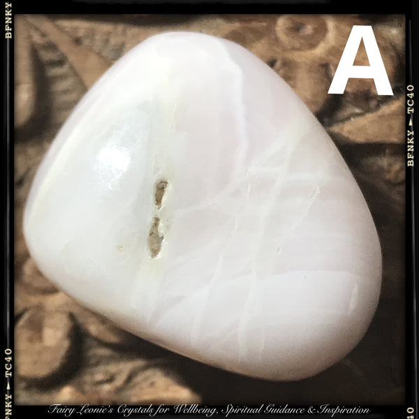 Emotional Healer - Tumbled MANGANO CALCITE Crystals