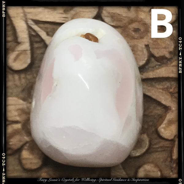 Emotional Healer - Tumbled MANGANO CALCITE Crystals