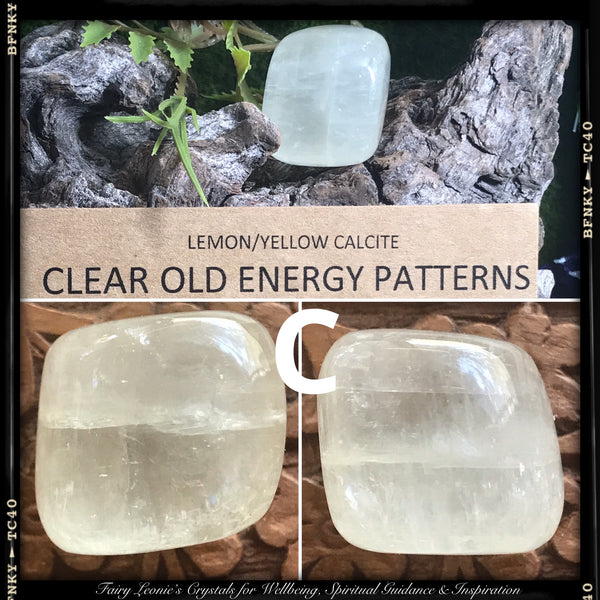 Purification & Cleansing – Tumbled LEMON CALCITE Crystals