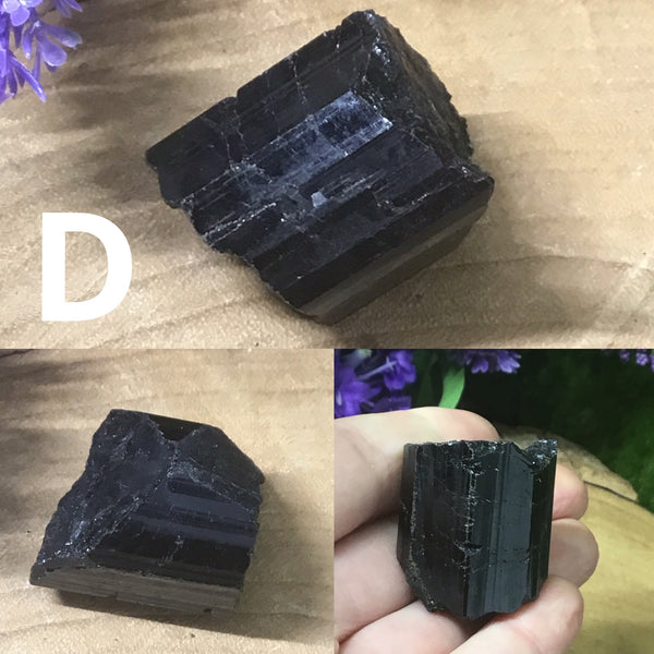 Crystals for Protection. RAW NATURAL TOURMALINE