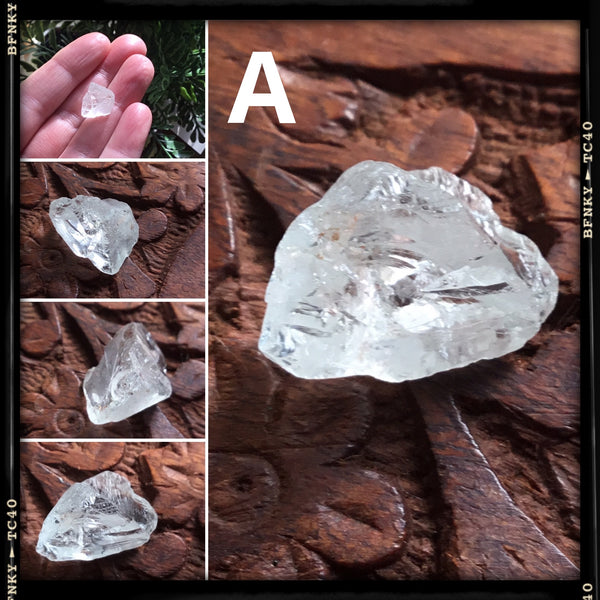 Peaceful Tranquillity – Natural raw BLUE TOPAZ Crystals