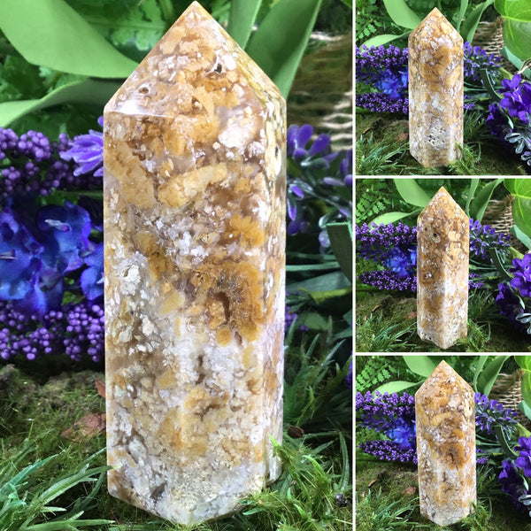 CRYSTALS FOR NEW BEGINNINGS- Flower Agate Generator 5