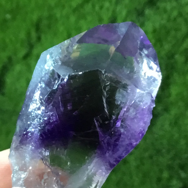 UNEARTHED TREASURE Amethyst Phantom Quartz natural point #4
