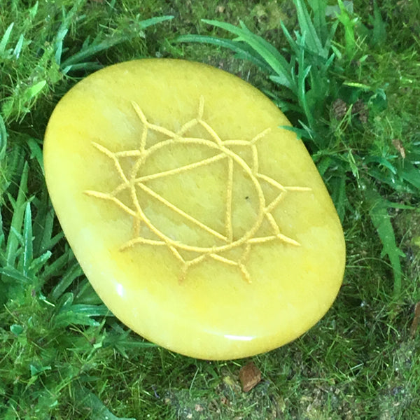 CHAKRA FLAT STONE healing crystal kit- crystals for healing and wellbeing