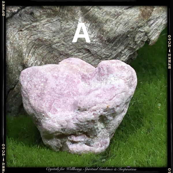 Crystals for Peace and Tranquility. RAW LEPIDOLITE