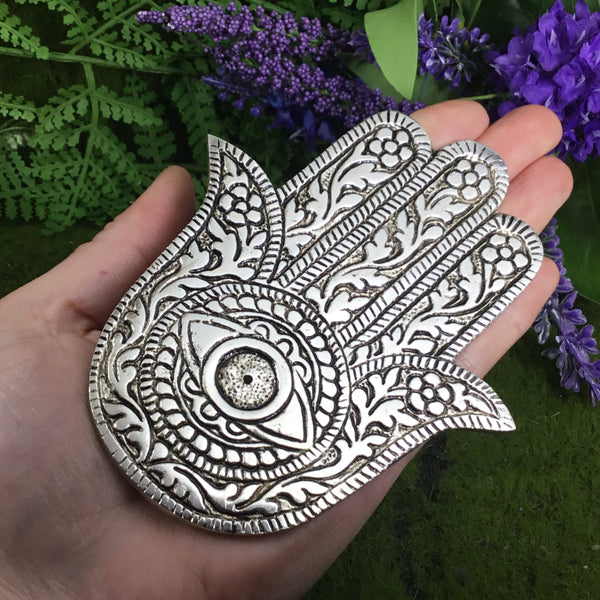 Hamsa Incense Burner