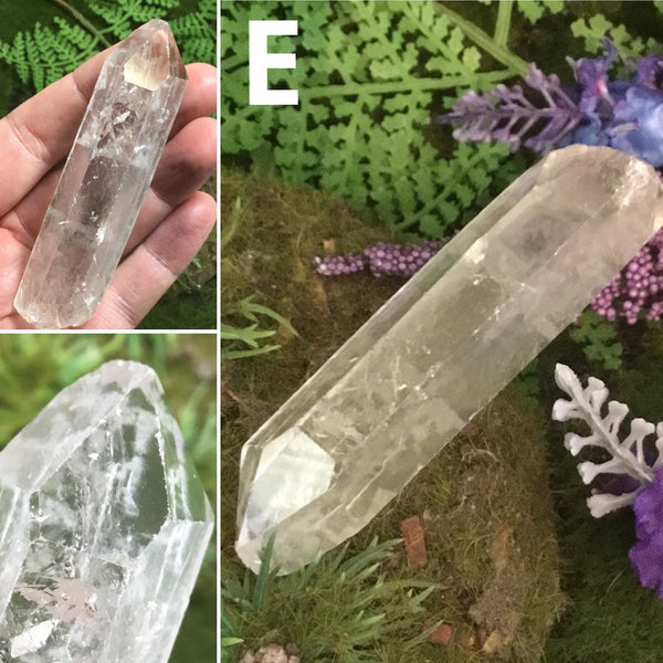 UNEARTHED TREASURE ISIS FACE CLEAR QUARTZ CRYSTAL