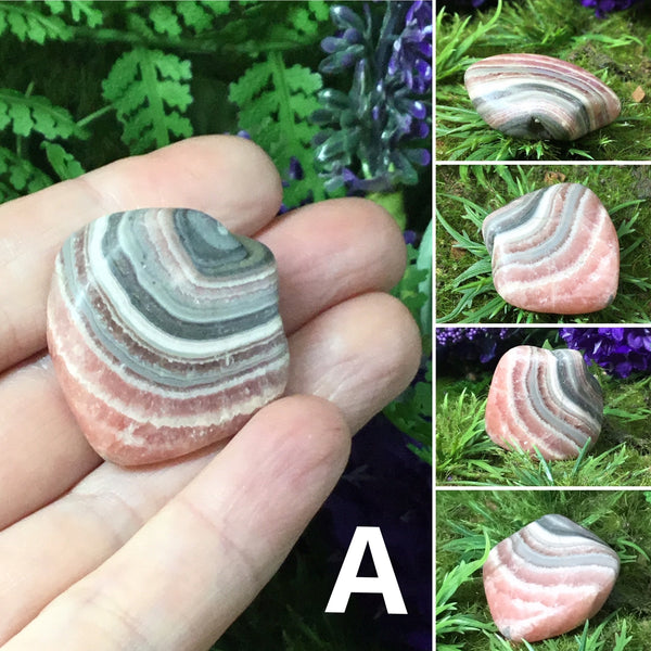 Crystals for Love- Rhodochrosite Tumbled Stones