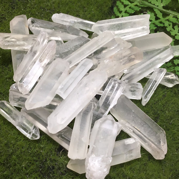 Raw Quartz Needle Points 100g Bags
