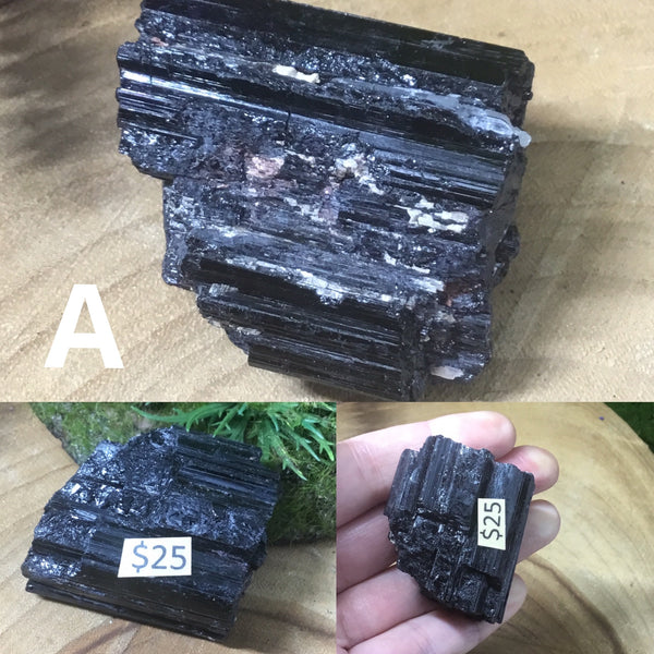 Crystals for Protection. RAW NATURAL TOURMALINE