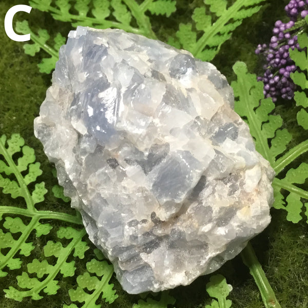 UNEARTHED TREASURE RAW BLUE CALCITE
