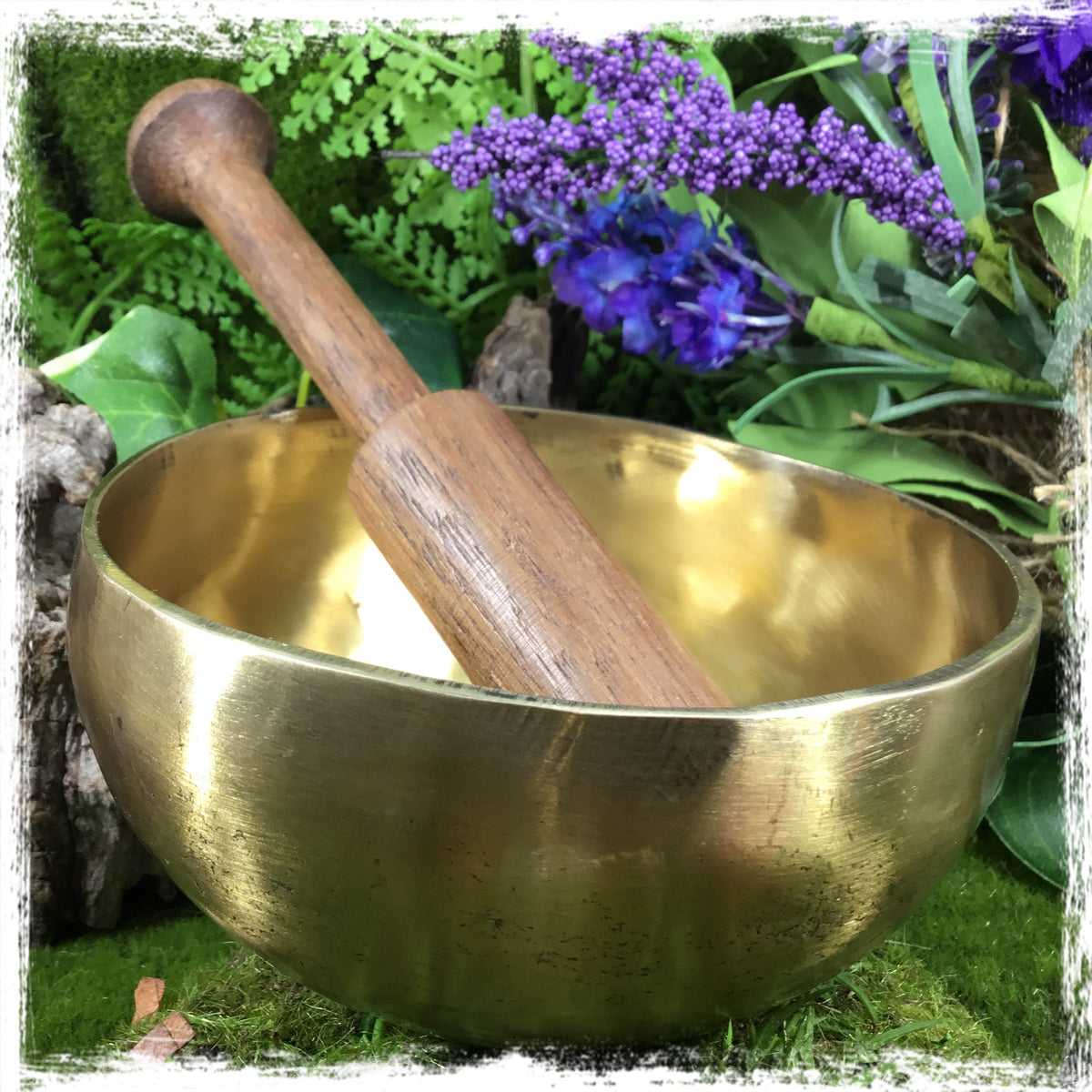 CLEANSE AND PURIFY- Brass Singing Bowl