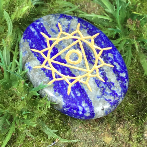 CHAKRA FLAT STONE healing crystal kit- crystals for healing and wellbeing