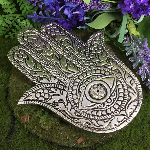 Hamsa Incense Burner