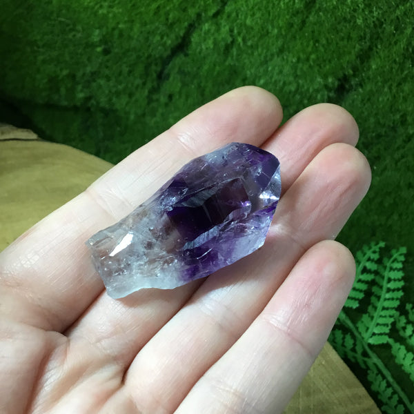 UNEARTHED TREASURE Amethyst Phantom Quartz natural point #4