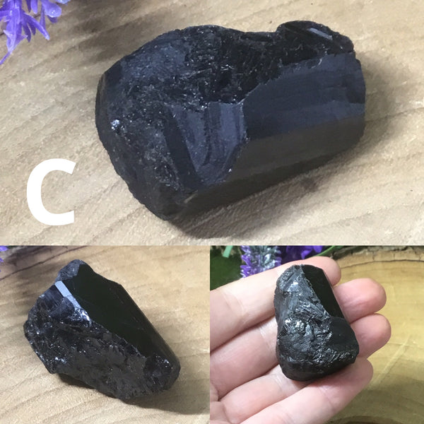 Crystals for Protection. RAW NATURAL TOURMALINE