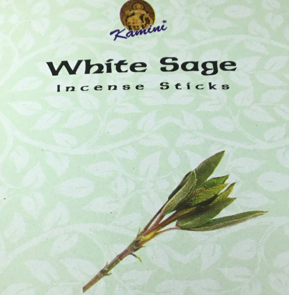 INCENSE- White Sage Hex Box. Cleanse & Purify
