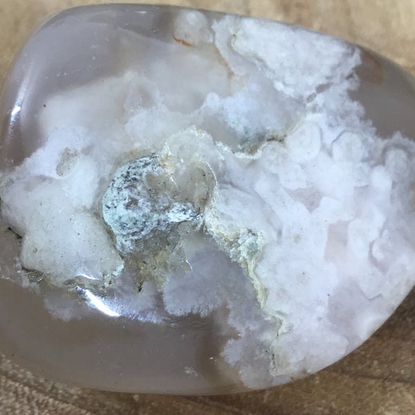 Crystals for New Beginnings . Flower agate tumble