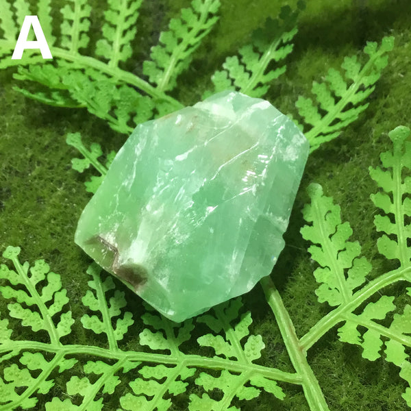 UNEARTHED TREASURE RAW GREEN CALCITE