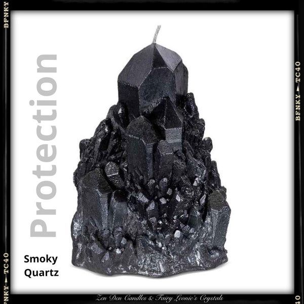 Crystal Shaped Candles- Sacred Space Home Decor