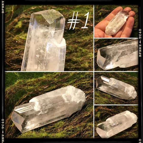 CRYSTALS FOR SPIRITUAL AWAKENING- Danburite Natural Wands