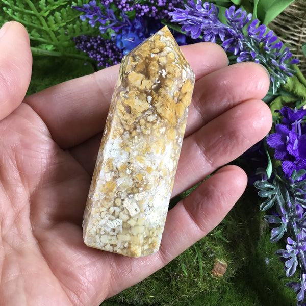 CRYSTALS FOR NEW BEGINNINGS- Flower Agate Generator 5