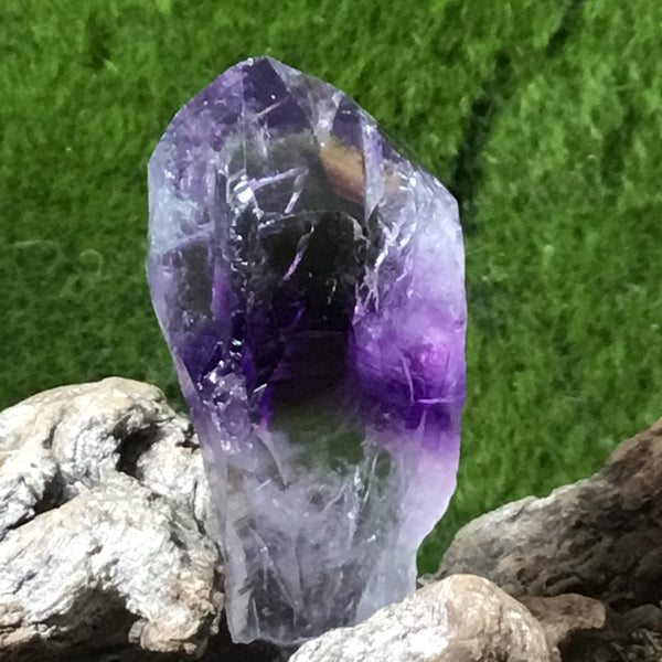 UNEARTHED TREASURE Amethyst Phantom Quartz natural point #4